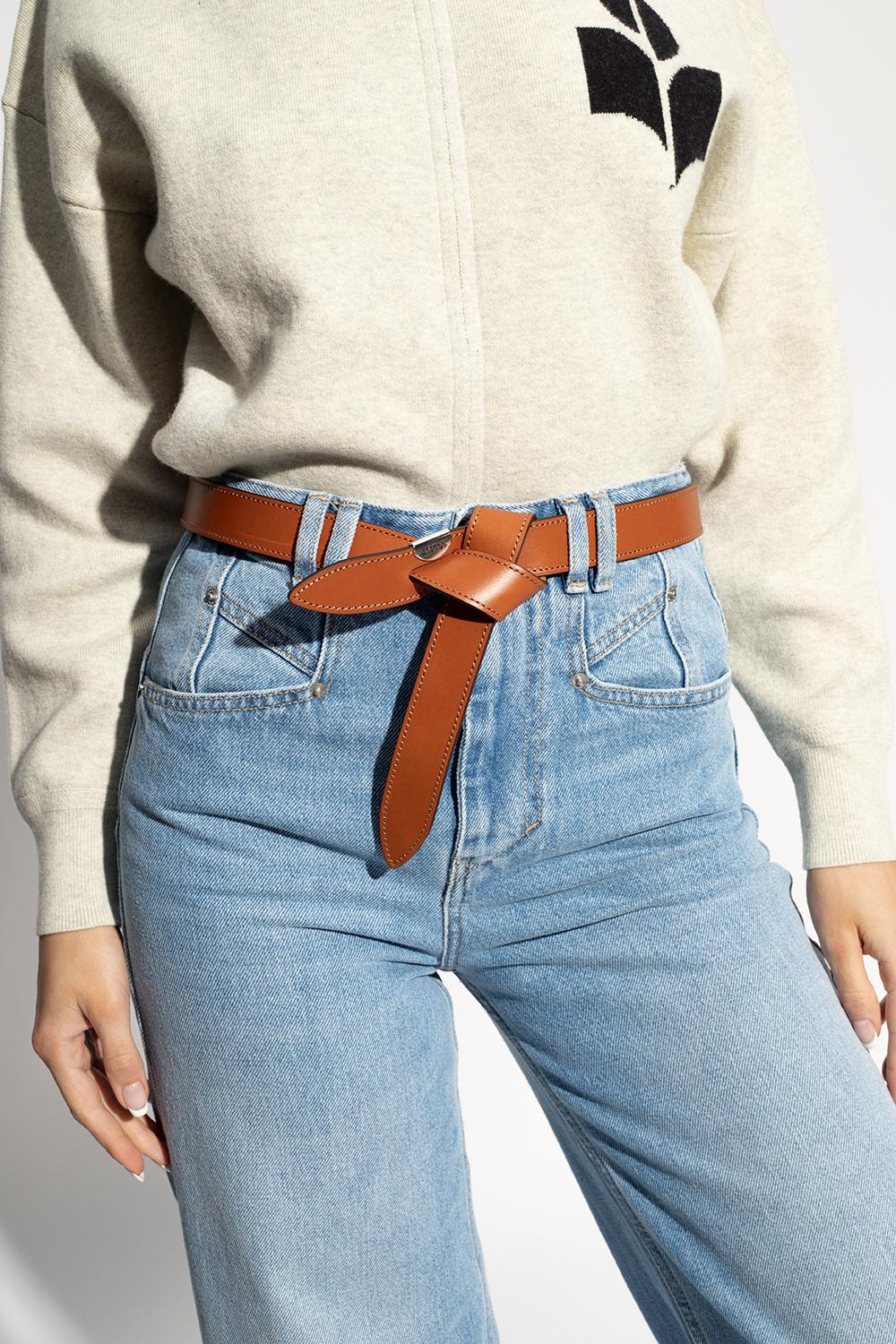 Isabel marant 2024 lecce leather belt